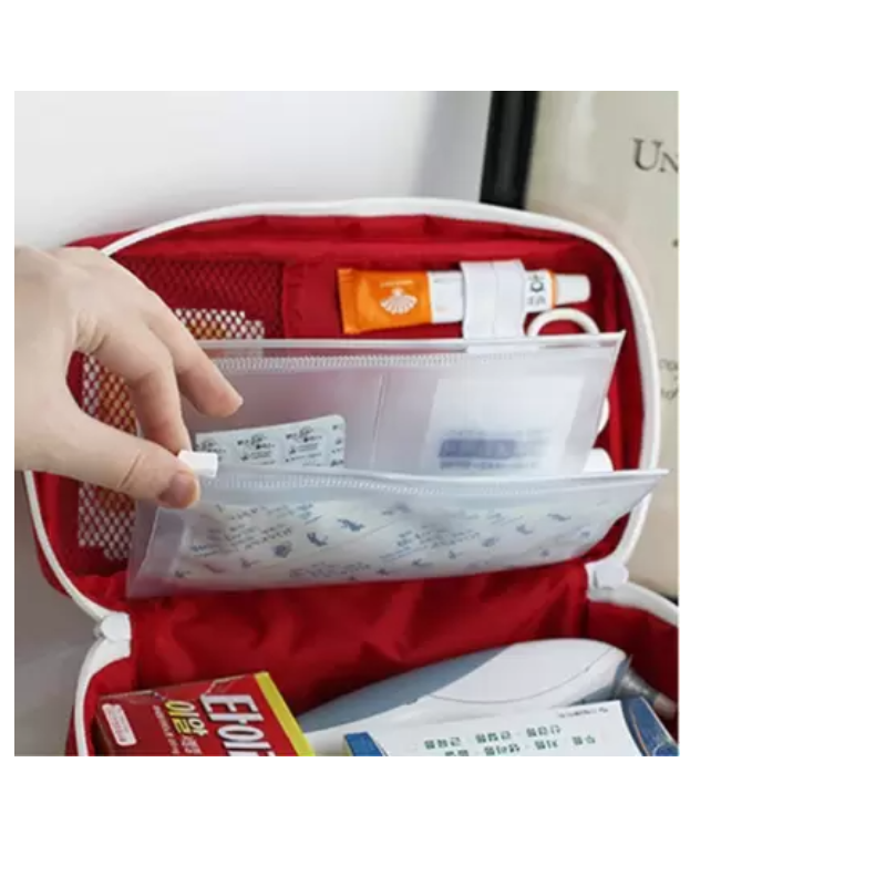 Medical First Aid Kit Pouch - Emergency Medicine Storage Main Image